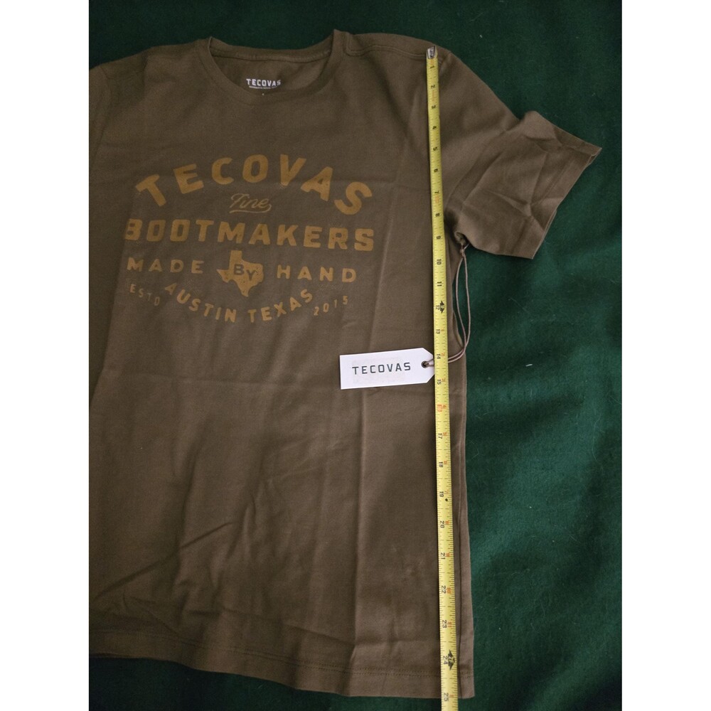 Tecovas Brown Men's Small  T-Shirt (LOC-87) - Picture 7 of 7